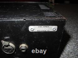 BGW Professional Power Amplifier Model 250 E (TURNS ON / UNTESTED)