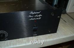 BGW Systems Audio Professional Stereo / Mono Power Amplifier Model 250D TESTED