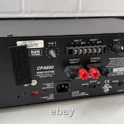 BIAMP CPA 650 Commercial Professional Power Amplifier 650 WATT BIAMP CPA 650 Commercial Professional Power Amplifier 650 WATT