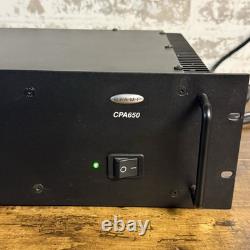 BIAMP CPA 650 Commercial Professional Power Amplifier 650 WATT