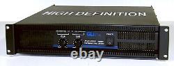 BRIDGE to 2000W? GLI Pro PVX-2000 400WithCh Power Amp! XLRPRO TESTED? GUARANTY