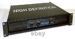 BRIDGE to 2000W? GLI Pro PVX-2000 400WithCh Power Amp! XLRPRO TESTED? GUARANTY