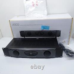 Behringer A800 Professional 800W Reference-Class Power Amplifier JP Black 220v