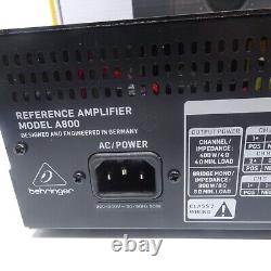 Behringer A800 Professional 800W Reference-Class Power Amplifier JP Black 220v