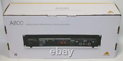 Behringer A800 Professional 800W Reference-Class Power Amplifier JP Black 220v