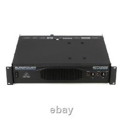 Behringer EP4000 4000W Professional Stereo Power Amplifier with XLR Mic Cables