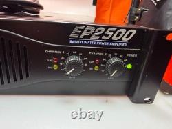 Behringer Europower EP2500 Professional 2-Channel Power Amplifier Tested