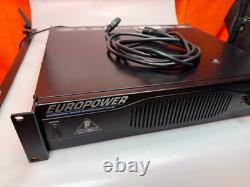 Behringer Europower EP2500 Professional 2-Channel Power Amplifier Tested