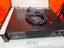 Behringer Europower EP2500 Professional 2-Channel Power Amplifier Tested