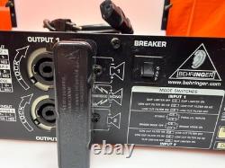 Behringer Europower EP2500 Professional 2-Channel Power Amplifier Tested