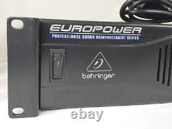 Behringer Europower EP4000 Professional 4000W Stereo Power Amplifier WORKS