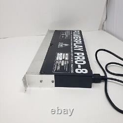 Behringer Powerplay Pro-8 HA8000, 8-Channel High-Powered Amplifier Rack-Mount