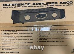 Behringer Professional 500 Watt Reference-Class Studio Power Amplifier