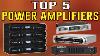 Best Power Amplifiers 2021 Top 5 Power Amplifier Reviews