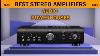 Best Stereo Amplifiers 2025 Top 5 Audio Powerhouses
