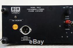 Bgw Model 1000 Professional Stereo Power Amplifier