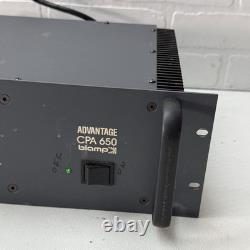Biamp Advantage CPA-650 Commercial Professional Power Amplifier, 650W