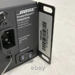 Bose PowerMatch PM8250N Professional Power Amplifier With Power Cord