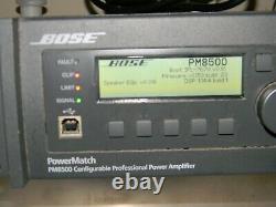 Bose PowerMatch PM8500 Configurable Professional Power Amplifier