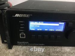 Bose Powermatch Pm8250n Configurale Professional Power Amplifier Power Tested