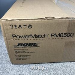Bose Professional PowerMatch PM8500N Power Amplifier with IP Control 343546-1110