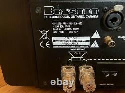 Bryston 4B SST2 PRO 300 Watt Power Amplifier 2-Channel 9 YEAR WARRANTY bent fin