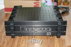 Bryston 4B ST Pro Power Amplifier Looks and Sounds Great