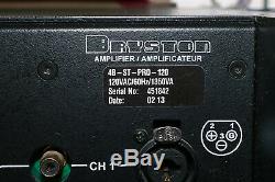 Bryston 4B ST Pro Power Amplifier Looks and Sounds Great