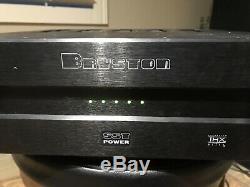 Bryston 9B SST Pro 5 Channel Audiophile Power Amplifier THX Ultra 2 Warranty