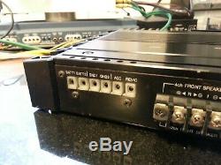 CLASS A DENON DCA 3400 Power Amplifier 4/2 channel HiSq Pro Car Audio Amp