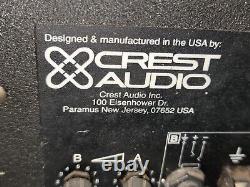 CREST AUDIO VS900 Professional Stereo Power Amplifier