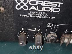 CREST AUDIO VS900 Professional Stereo Power Amplifier