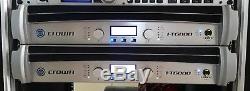 CROWN IT6000 I-Tech 6000 PRO TOURING SOUND POWER AMPLIFIER Very Low Hours I TECH