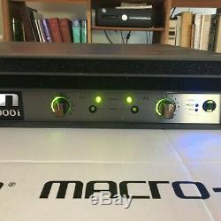 CROWN MACRO-TECH 9000I AMPLIFIER pro audio with box