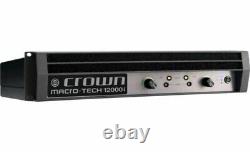 CROWN MACRO-TECH MA12000i 2-Ch Professional Touring Amp 100-240V (9000W) (One)
