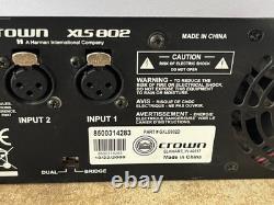 CROWN XLS 802 Professional 1,000 Watt Rack Mount Power Amplifier