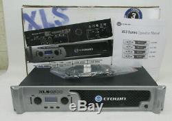 CROWN XLS1500 PRO POWER AMPLIFIER With MANUAL BOX