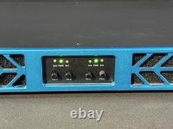 CVR Audio D-1004 Blue Professional Power Amplifier 1 Space 1000 Watts Used Read