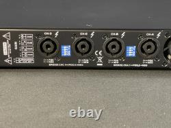 CVR Audio D-1004 Blue Professional Power Amplifier 1 Space 1000 Watts Used Read