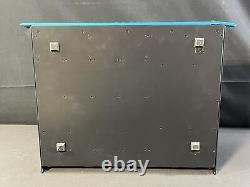 CVR Audio D-1004 Blue Professional Power Amplifier 1 Space 1000 Watts Used Read