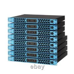 CVR Audio D-4302 Blue Professional Class D Power Amplifier 24,800 Watts