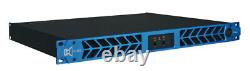 CVR Audio D-802 BLUE Professional Power Amplifier 1 Space 800 Watts x 2 at 8-Ohm