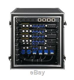 CVR D-2002 Series Professional Power Amplifier 1U 2000 Watts x 2 at 8 BLACK