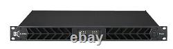 CVR D-3004 Series Professional Power Amplifier 1 Space 3000 Watts x 4 @ 8? BLACK