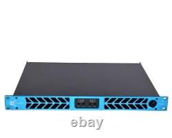 CVR D-654 Series Professional Power Amplifier 1 Space 650 Watts x4 at 8? BLUE