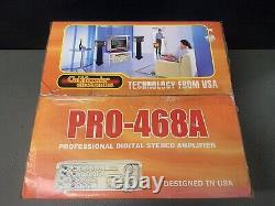 California Electronics Pro-468a Professional Digital Stereo Amplifier