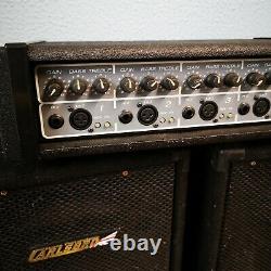 Carlsbro Cobra Pa100 Professional 4-channel Pa Power Amp & Speakers
