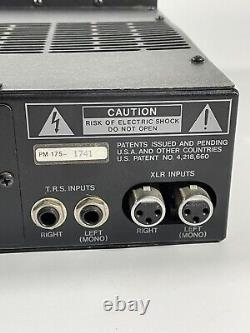Carver PM-175 Professional Stereo Power Magnetic Field Power Amplifier