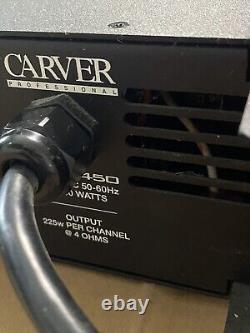 Carver Professional PXM450 Rack Mount Amplifier Working Condition