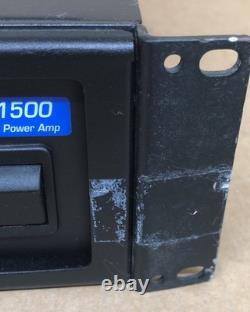 Carvin DCM 1500 Pro Audio Power Amplifier 1500 Watt Power Amp Rack Tested